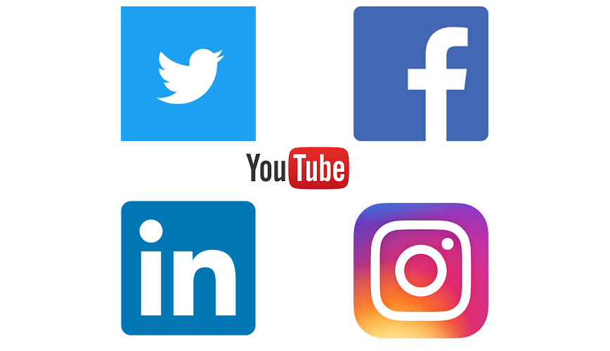 5 most important social media profiles